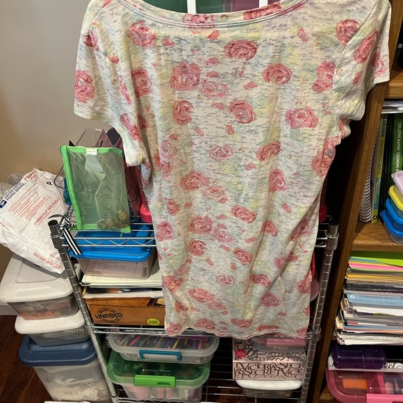 “Life is but a Day Dream” burnout thin T-shirt - Picture 2 of 3